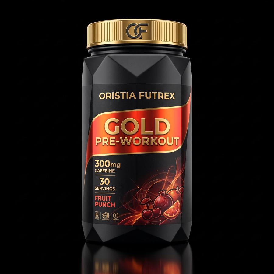Oristia Futrex Gold Pre-Workout, 30 servings, Fruit Punch