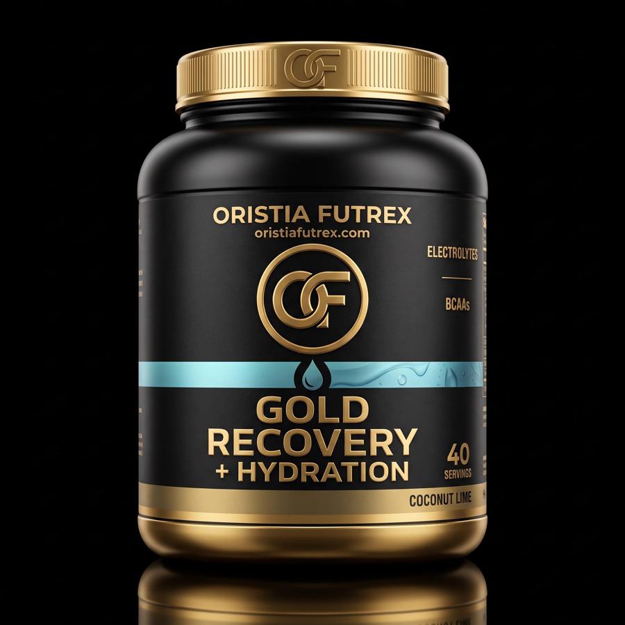 Oristia Futrex Gold Recovery + Hydration, 40 servings, Coconut Lime